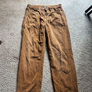 FW18 Saint Laurent Corduroy Size 26 Pants Hedi Gold Brown